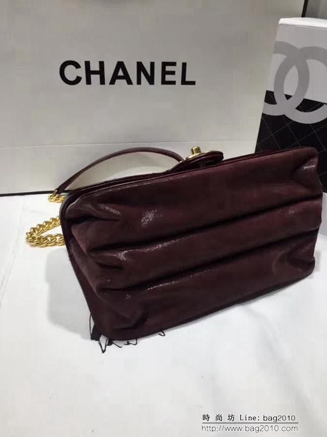 香奈兒CHANEL 高仿91863專櫃正品打版2017最新鏈條包 DSC1301